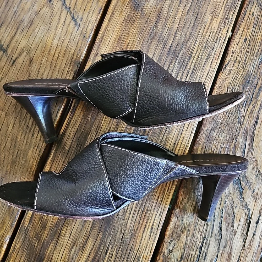 A. MARINELLI Freeman‎ Brown Heeled Sandal Size 9